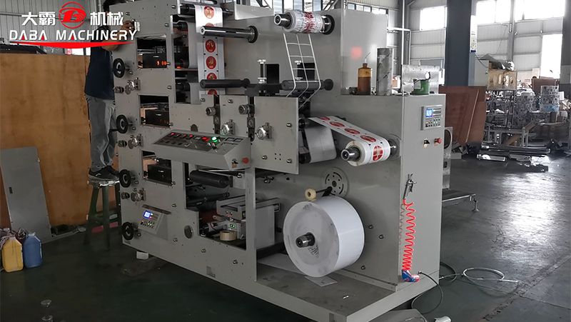 DBRY-320-4C Stack Flexo Label Printing Machine