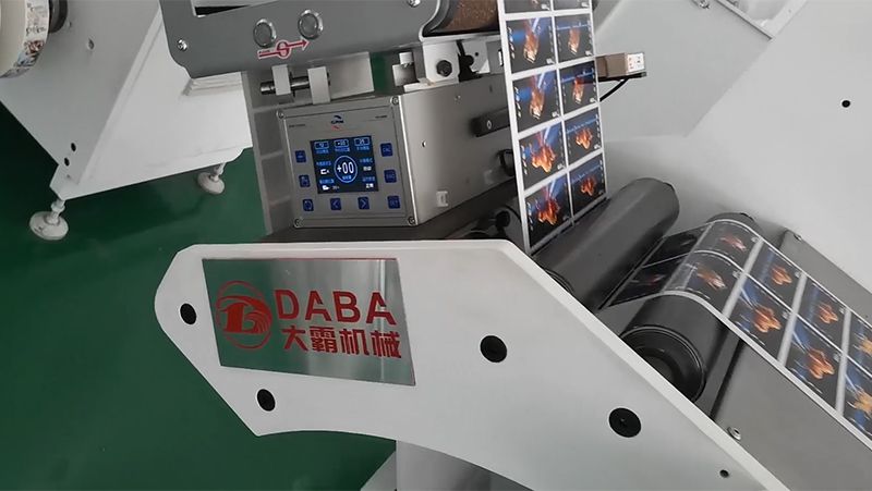 DBGFQ-370B Label Slitter Rewinder with Inspection