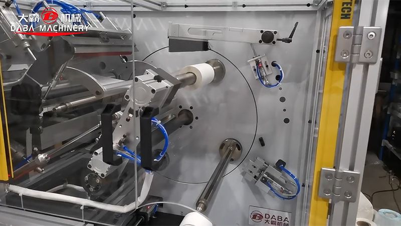 DBDG-4A 330 Non-Stop 4 Spindle Turret Rewinder