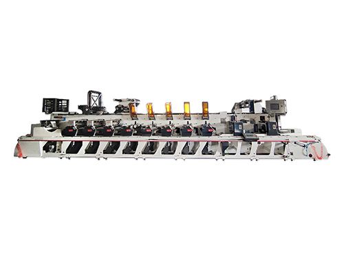 Servo Driven Inline Flexo Printing Press