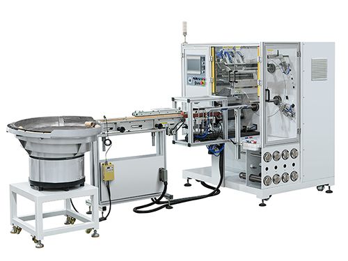 Non-Stop 4 Spindle Turret Rewinder