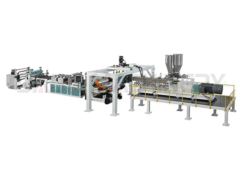 PP/PS/PE/PET Plastic Sheet Extrusion Machine