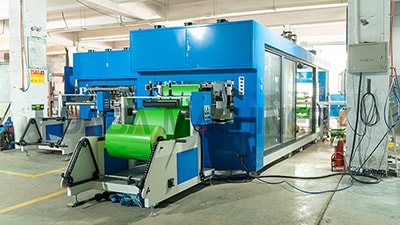 Multi-Station Plastic Thermoforming Machine