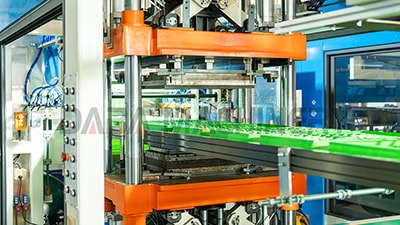 Multi-Station Plastic Thermoforming Machine